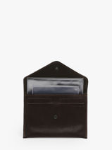 Leather Passport Holder Oil Etrier oil EOIL054-vue-porte