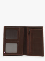 Leather Wallet Oil Etrier oil EOIL442-vue-porte