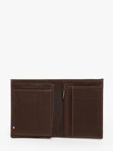 Wallet With Coin Purse Oil Leather Etrier oil EOIL142-vue-porte