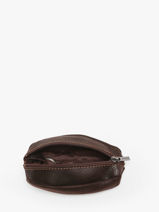 Coin Purse Oil Leather Etrier oil EOIL041-vue-porte