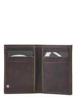 Card Holder Oil Leather Etrier oil EOIL013-vue-porte