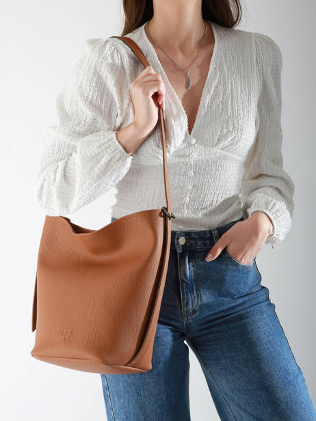 Sac Porté épaule Sac à Dos M Cavalier Cuir Etrier Marron cavalier ECLR126M vue secondaire 1