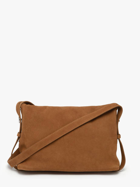 Sac Bandoulière Cavalier Nubuck Cuir Etrier Beige cavalier nubuck ECAN135M vue secondaire 4