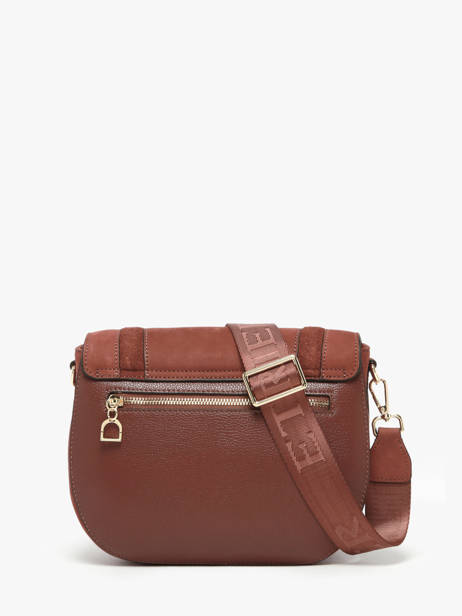 Sac Bandoulière M Lasso Cuir Etrier Marron lasso ELAS152M vue secondaire 4