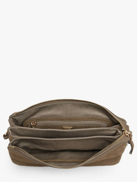 Shoulder Bag Equestre Croco Leather Etrier Gray equestre croco EECQ0143 other view 2